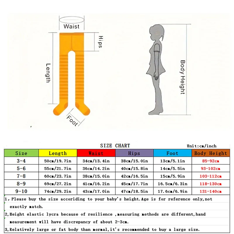 Color: GRAY, Size: L - 1 PCS Autumn Winter Children Stripe Pantyhose Stockings Baby  Girls Christmas Tights Kids Masquerade Party  Children's Clothes
