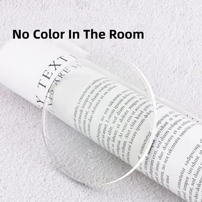 Lenses Color: WHITE, Lens Index: 1.74 - FIRADA 1.56 1.61 1.67 1.74CR-39 Scratch-Resistant Aspherical Optical Prescription Myopia Reading Photochromic Sunglasses Lens