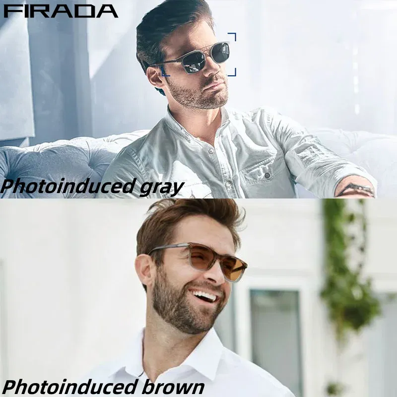 Lenses Color: WHITE, Lens Index: 1.74 - FIRADA 1.56 1.61 1.67 1.74CR-39 Scratch-Resistant Aspherical Optical Prescription Myopia Reading Photochromic Sunglasses Lens