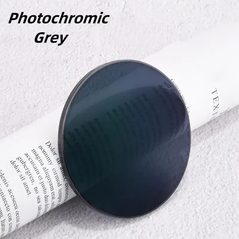 Lenses Color: WHITE, Lens Index: 1.74 - FIRADA 1.56 1.61 1.67 1.74CR-39 Scratch-Resistant Aspherical Optical Prescription Myopia Reading Photochromic Sunglasses Lens