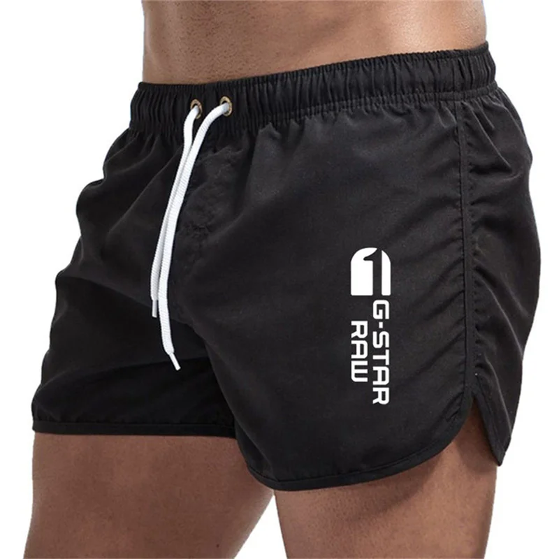 Color: Green, Size: XL - Summer new men's luxury beach pants clothing quick dry gym jogging sexy shorts vacation casual swimming trunks