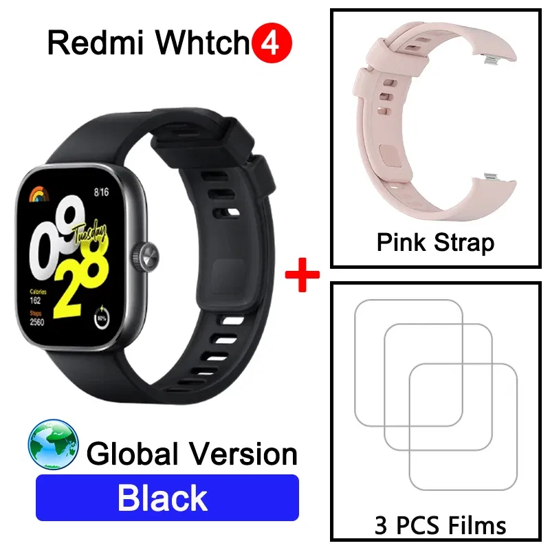 Color: Clear, Ships From: CHINA - New! Global Version Watch 4 Ultra Large 1.97'' AMOLED Display GPS GNSS Smartwatch Bluetooth Phone Call Smart Sleep Monitoring
