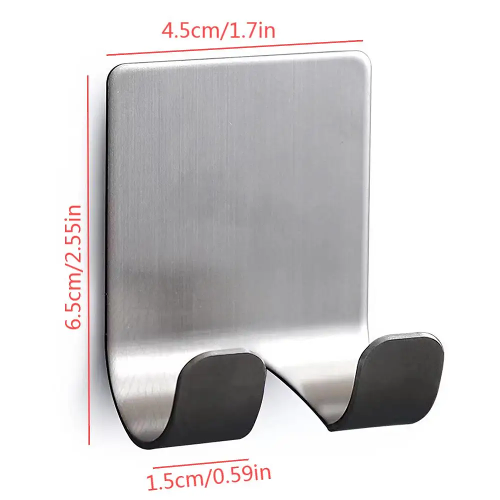 Color: light yellow - Punch-free Razor Holder, Storage Hook, Space Aluminum Multi-purpose Bathroom Accessories