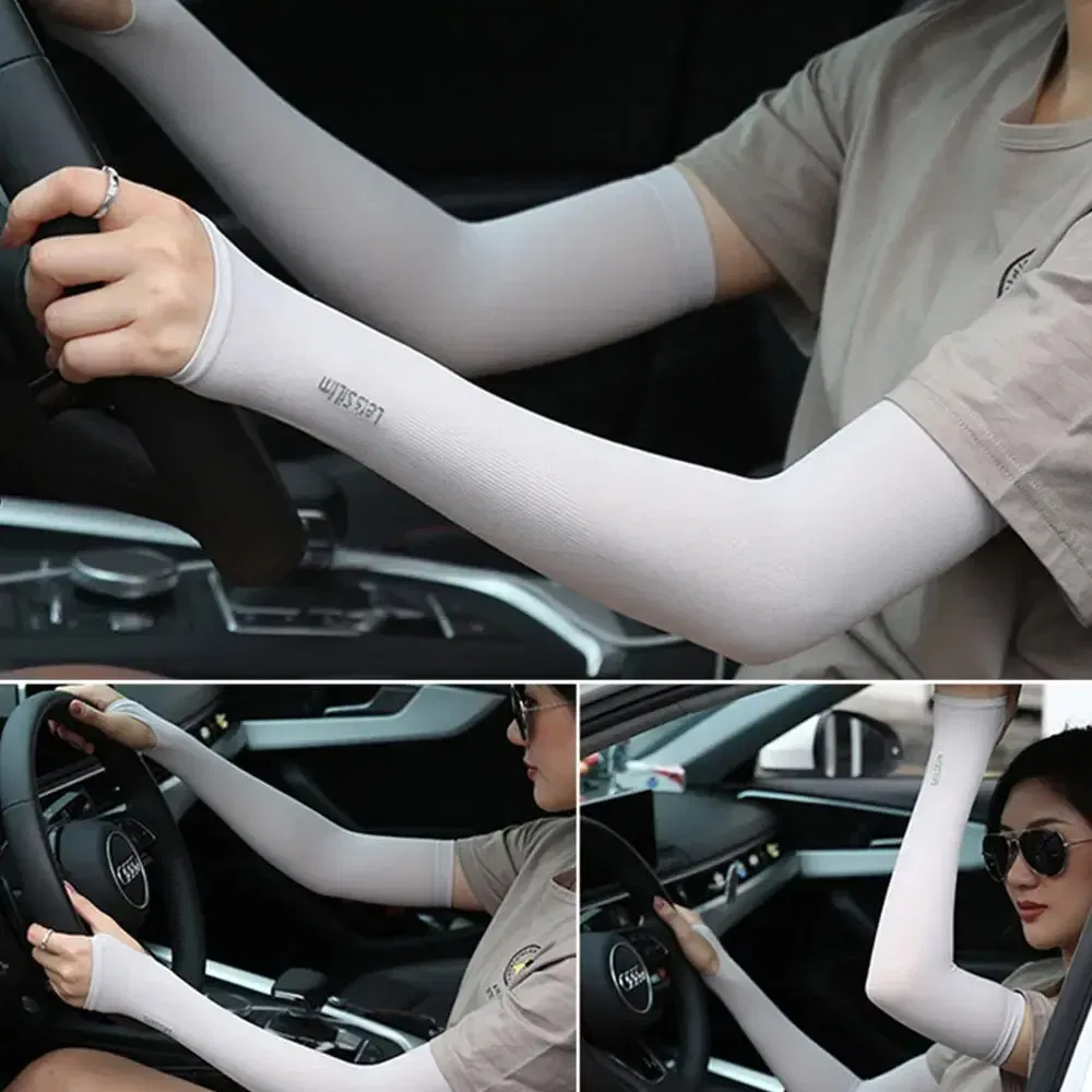 Color: black - Unisex Arm Guard Sleeve Warmer Women Men Sports Sleeves Sun UV Protection Hand Cover Support Running Fishing Cycling Ski