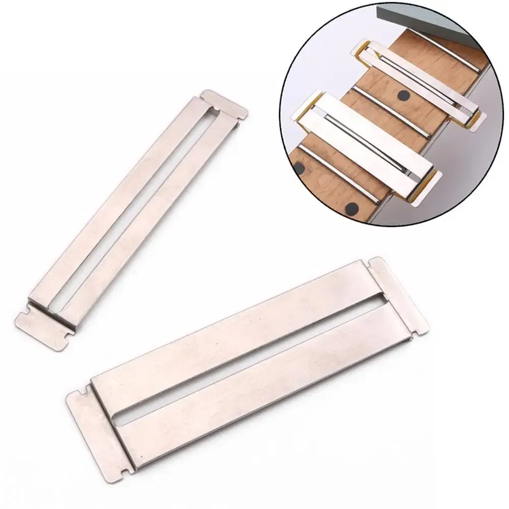 Color: Yellow - Guitar Fret Wire Sanding Stone Protector Kit  Finger Plate Radian Polishing DIY Luthier Tool Dropship