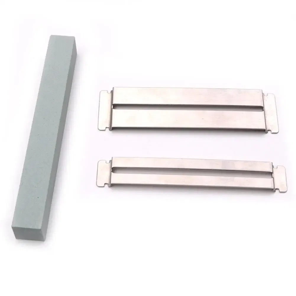 Color: Yellow - Guitar Fret Wire Sanding Stone Protector Kit  Finger Plate Radian Polishing DIY Luthier Tool Dropship