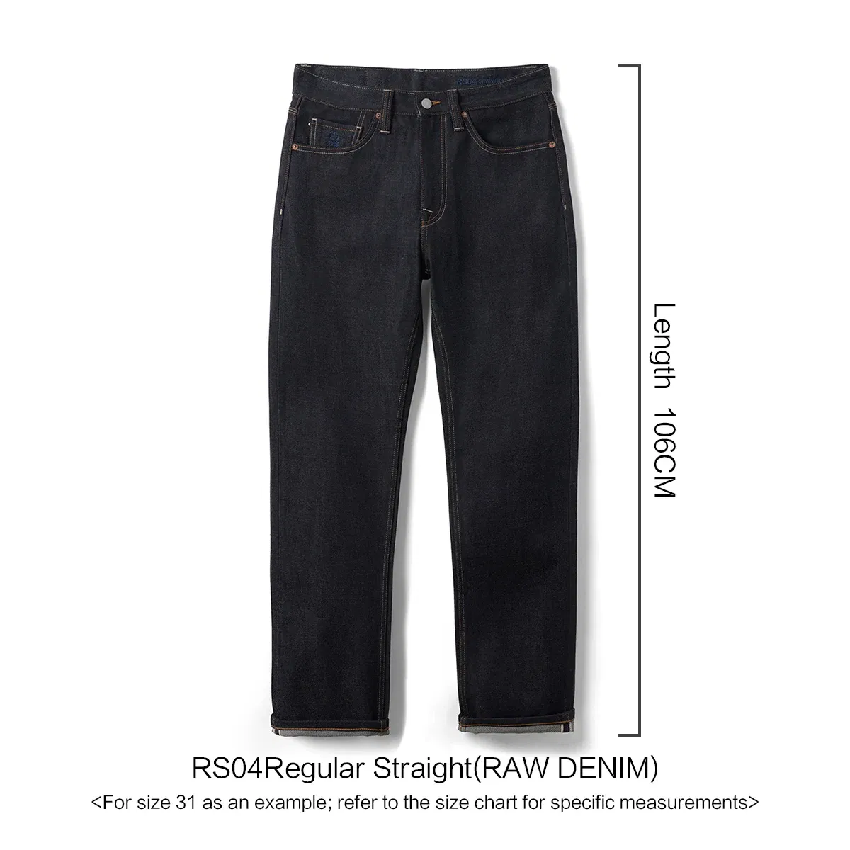 Color: Beige, Size: 30 - SIMWOOD High Standard 2025 Autumn New Raw Selvedge Denim Pants Men Regular Straight 16oz Heavyweight Quality Cotton FabricJeans