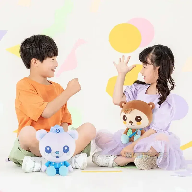Color: DeepPink - 35cm Original Octonauts Plush Toys Barnacles Peso Kwazii Tweak Vegimal Animal Stuffed Party Birthday Gift Kid Christmas Girl Toy
