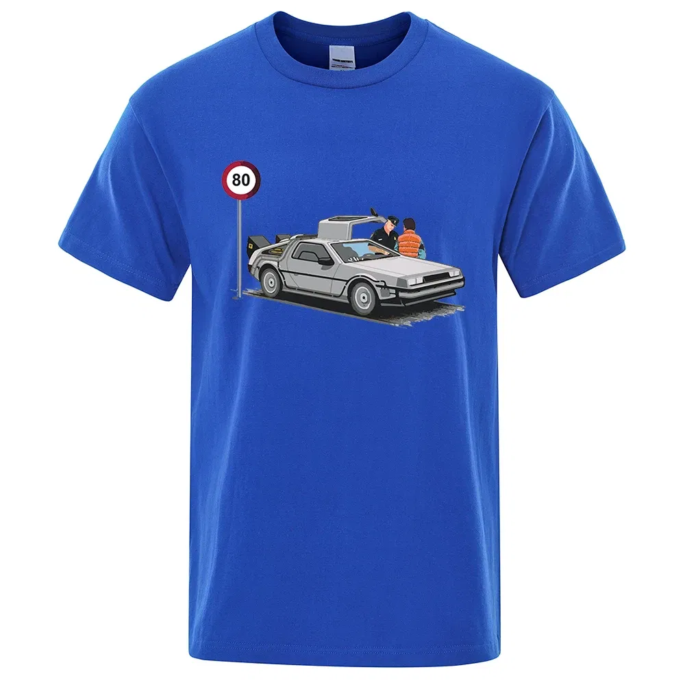 Color: black, Size: L - I Was Caught Speeding Funny Printed T-Shirts Men Fashion Casual Short Sleeves Loose Oversized T Shirt Breathable Cotton Tees