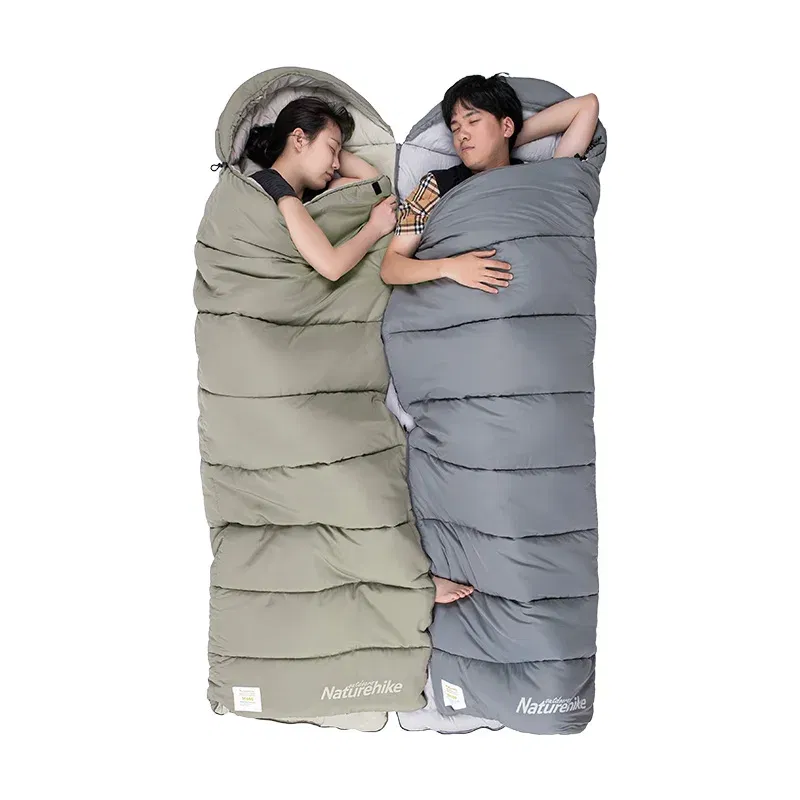 Color: light yellow, Ships From: CHINA - Naturehike Sleeping Bag Lightweight Waterproof Sleeping Bag Outdoor Camping Sleeping Bag Ultralight Cotton Winter Sleeping Bag