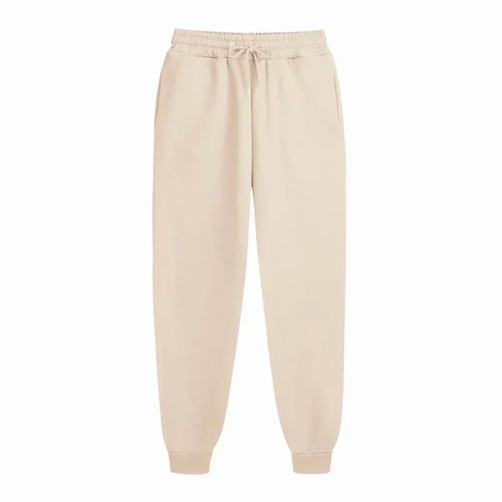 Color: army green, Size: XXXL - Men's Casual Sweatpants Fleece Sports Pants Unisex Fashion Solid Loose Trousers Streetwear Autumn Winter Jogging Fitness Pants