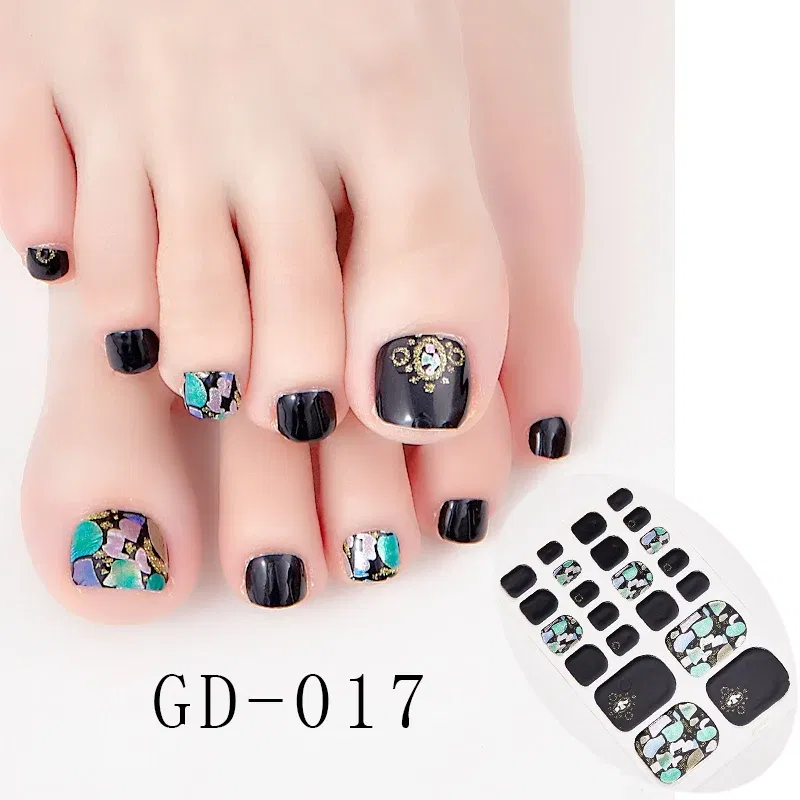 Color: dusty wine - 22 Tips/Sheet Nail Tape Loveliness Nail Art Stickers Designed  Nailart Sticker Nail Strips Designer Nail Decals Nailart Shiny