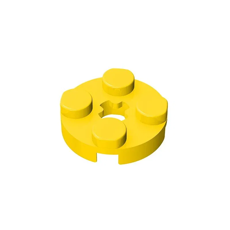 Color: WHITE, Size: M - Lot 4032 Plate Round 2 x 2 with Axle Hole Bricks Toys For Technical Buildings? Blocks Compatible Assembles Particles Kids DIY MOC
