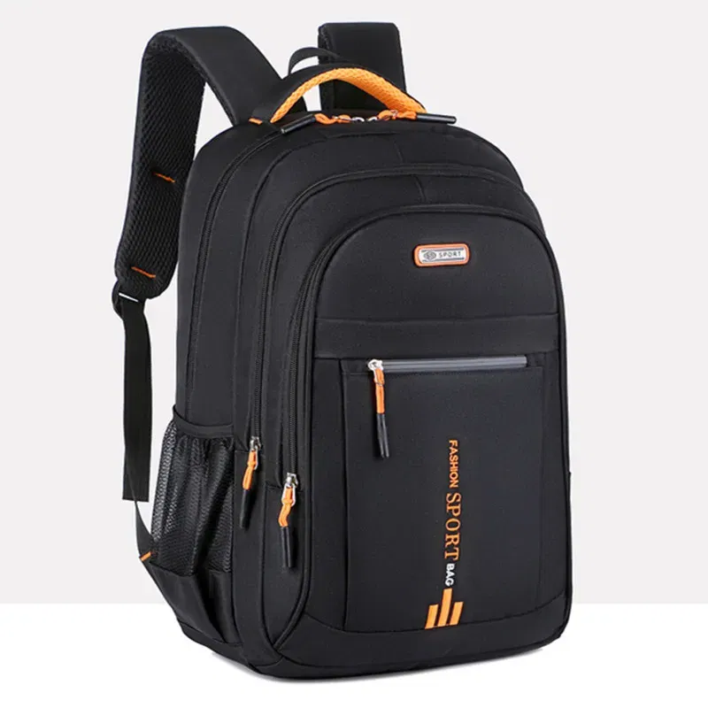 Color: Blue - 2025 New Large Capacity Oxford Cloth Leisure Travel Backpack College Students Backpack Fashion Business Laptop Backpack