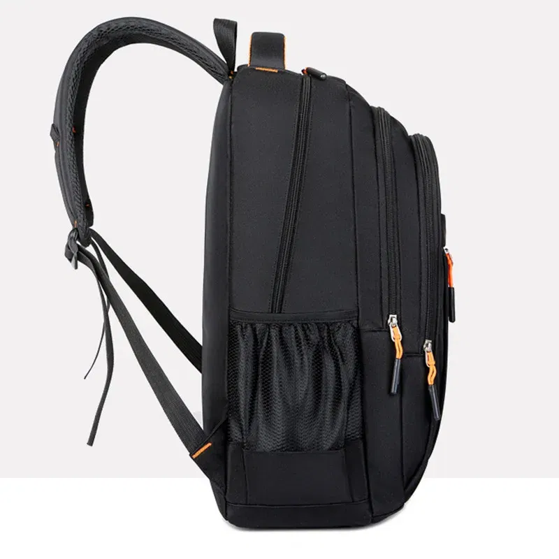 Color: Blue - 2025 New Large Capacity Oxford Cloth Leisure Travel Backpack College Students Backpack Fashion Business Laptop Backpack
