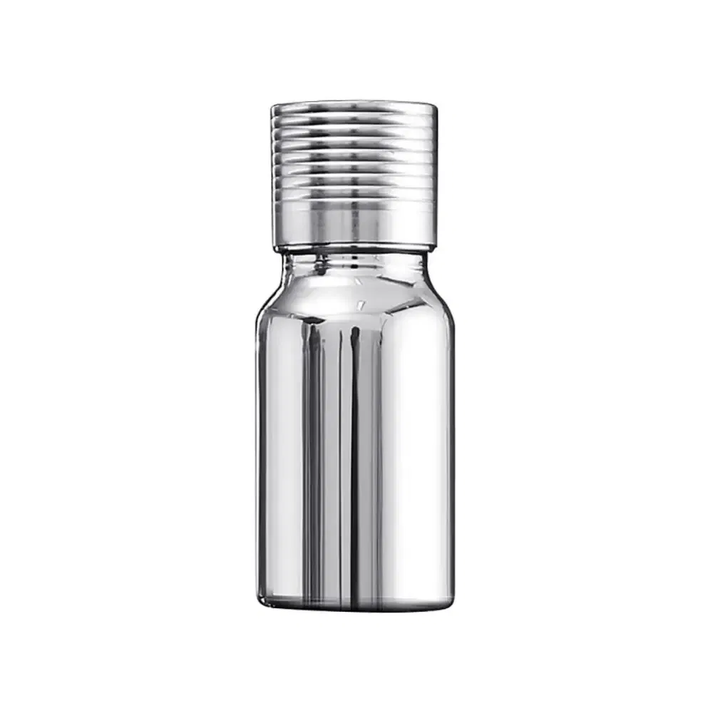 Color: black - Hot Sales 5/15/30/50ml Portable Glass Stopper Perfume Essential Oils Bottle Empty Bottle