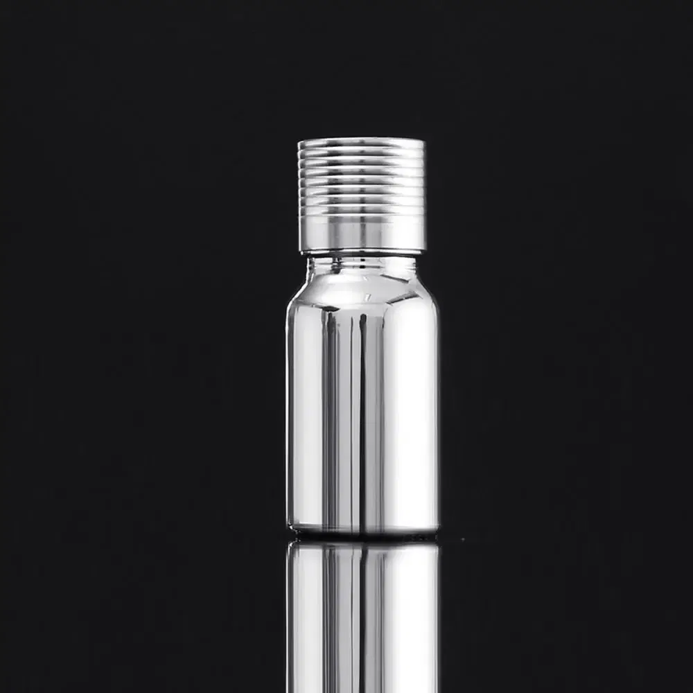 Color: black - Hot Sales 5/15/30/50ml Portable Glass Stopper Perfume Essential Oils Bottle Empty Bottle