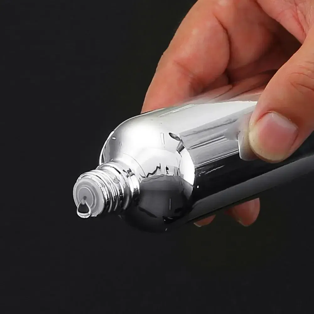 Color: black - Hot Sales 5/15/30/50ml Portable Glass Stopper Perfume Essential Oils Bottle Empty Bottle