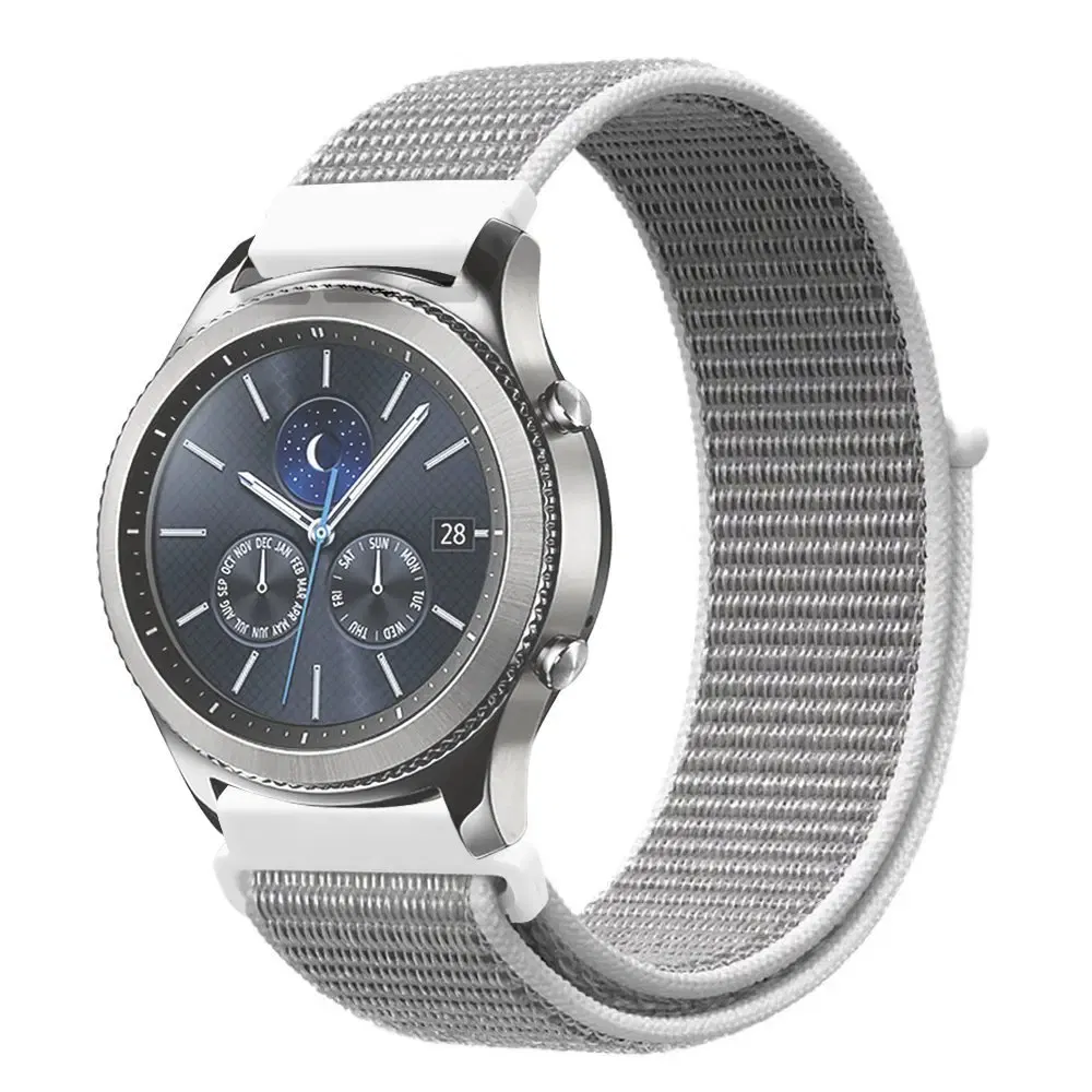 Band Color: Rose Green , Band Width: 20mm - 20mm/22mm nylon Band