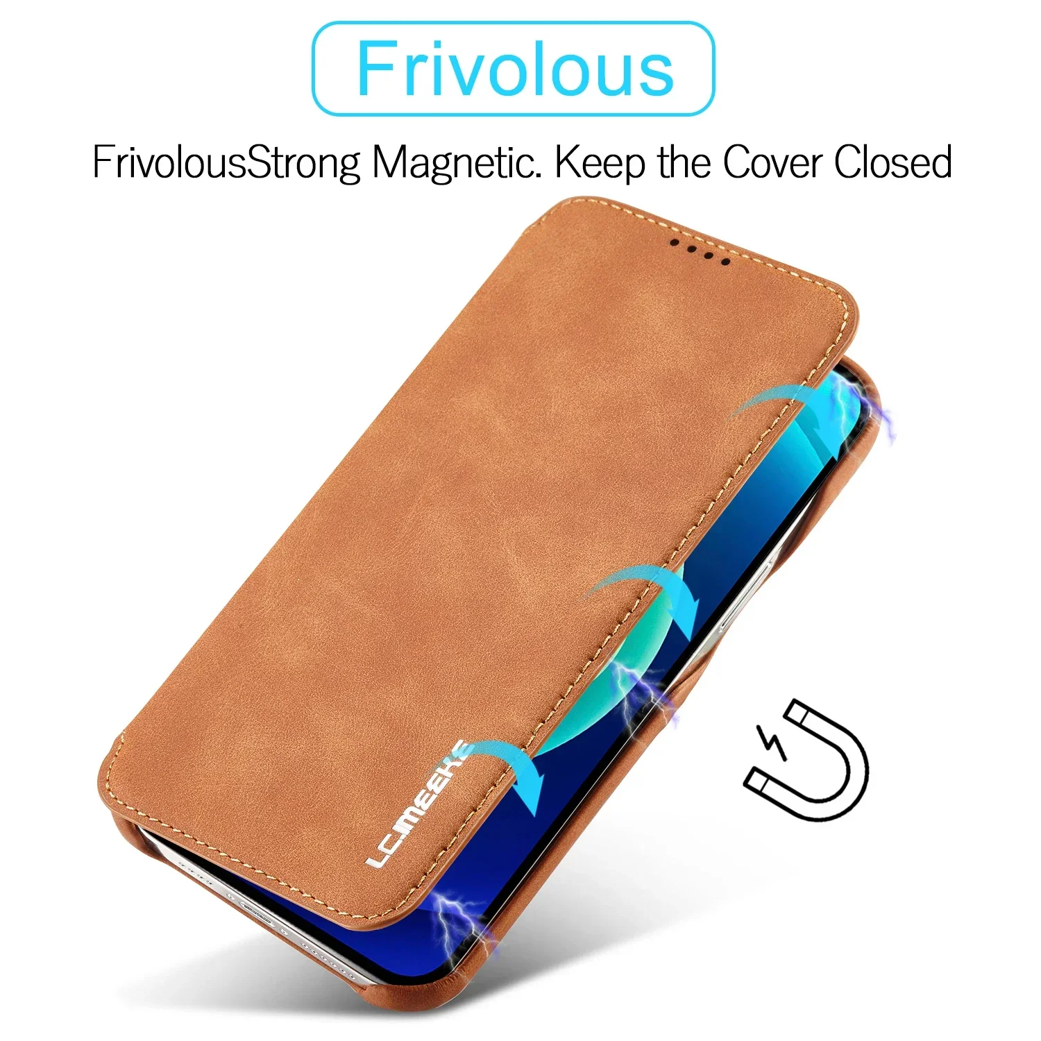 Color: Blue, Compatibility by Model: iPhone XS Max - Leather Flip Wallet Phone Cover for IPhone 17E 14 15 16 Pro Max 13 12 Mini 11 XS X XR 8 7 Plus SE 2022 Slim Card Slots Book Bag