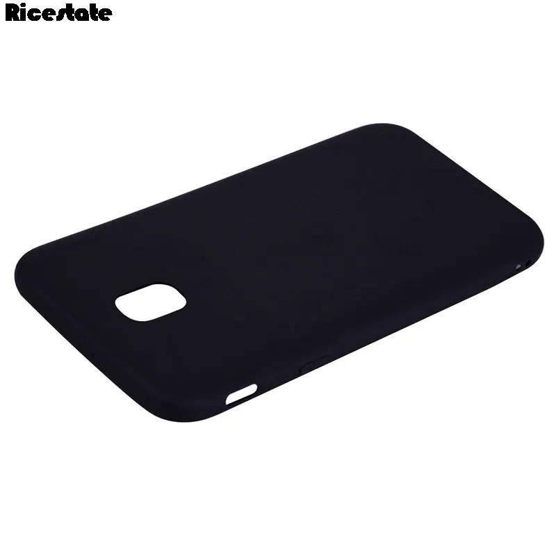 Color: black, Material: PU - Solid color Case For Samsung Galaxy J5 J530 J3 J330 J7 2017 J730 J4 J6 Plus J8 2018 European version Matte Silicone soft case