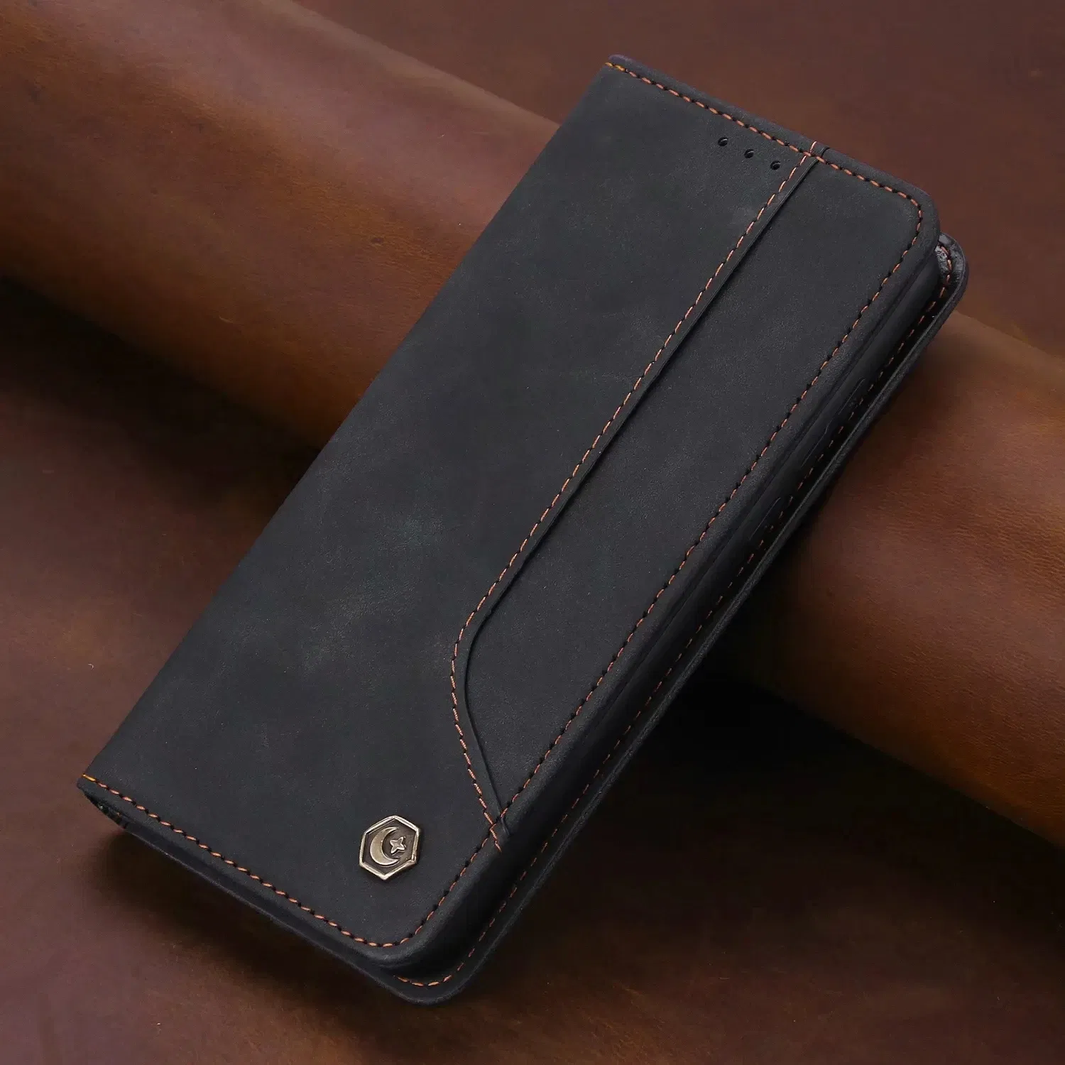 Color: black, Material: PU - Flip Leather Case For Xiaomi Mi 13 12T 11T 10T 11 12 Lite Pro 5G Poco F5 X5 Pro M6 M5S M4 F4 F3 X3 X4 GT Magnet Wallet Cover