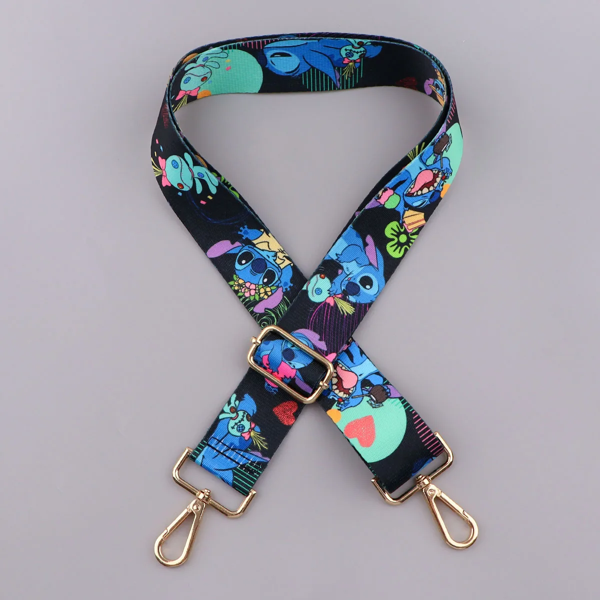 Color: Yellow - Cute Cat StitchLadies Messenger Bag Shoulder Strap Bag Strap One Shoulder Adjustable Shoulder Strap Accessories Bag Strap