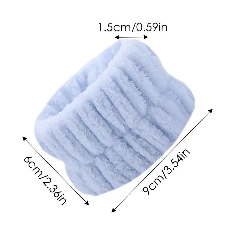 Color: GRAY, Ships From: United States - 2pc Wrist Washing Belt Soft Microfiber Towel Wristbands For Washing Face Water Absorption Washing Prevent Wetness Wrist Washband