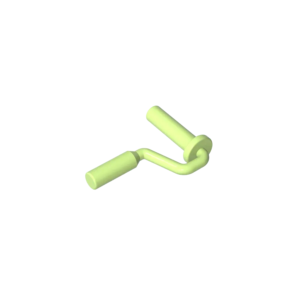 Color: Pink - Gobricks GDS-90263 Equipment Paint Roller Brush Handle Edge On Handle compatible with lego 12885 Assembles Building Blocks