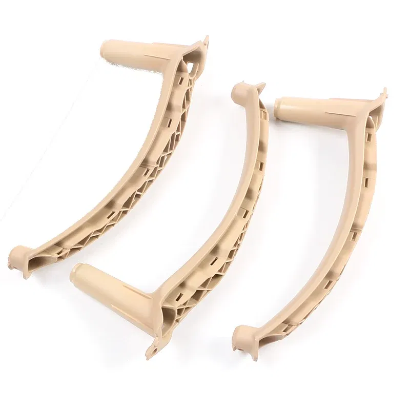 Color: Gold - Right rudder driving Inner Door Handle For BMW E70 E71 E72 X5 X6 Panel Pull Trim Cover 5141-6969 401 5141 6969 402 Black Beige