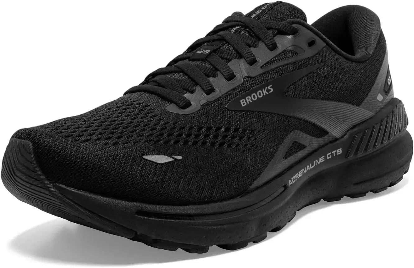 Color: black, Shoe Size: 41 - Brooks Men?™s Adrenaline GTS 23 Supportive Running Shoe
