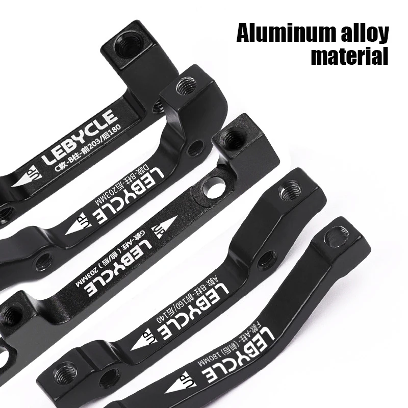 Color: Yellow - MTB Brake Disc Adapter Hydraulic Brakes Bracket IS PM Brake Caliper Disc Post Mount Adapter for 140 160 180 203mm Rotor