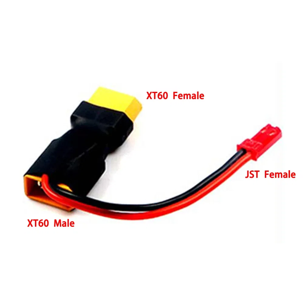 Color: Army Green - 1pcs XT60 XT T plug Female to Male JST Male / Female  Adapter For RC Helicopter Quadcopter LiPo Battery Plug Connector