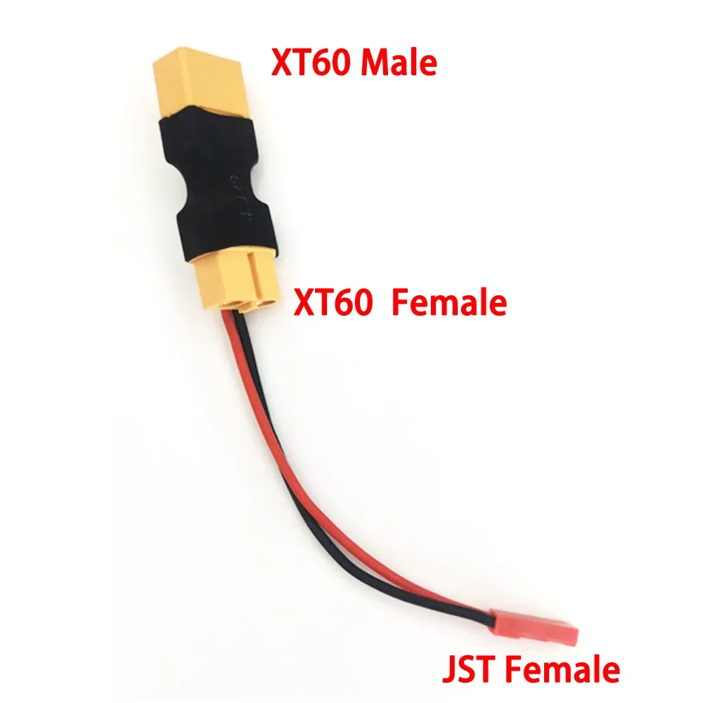Color: Army Green - 1pcs XT60 XT T plug Female to Male JST Male / Female  Adapter For RC Helicopter Quadcopter LiPo Battery Plug Connector