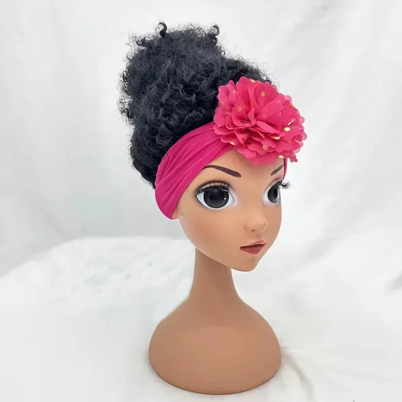 Color: GRAY, Ships From: CHINA - Popular Beauty Girls Full Head Feel Like Human Hair Wig for Kids Girls Synthetic Headband Wigs Soft Breathable Wigs for Baby