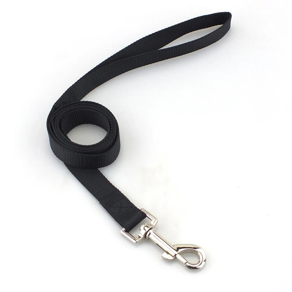 Color: Red, Size: L - Strong Durable Dog Training Leash Lightweight Soft Convertible Pet Traction