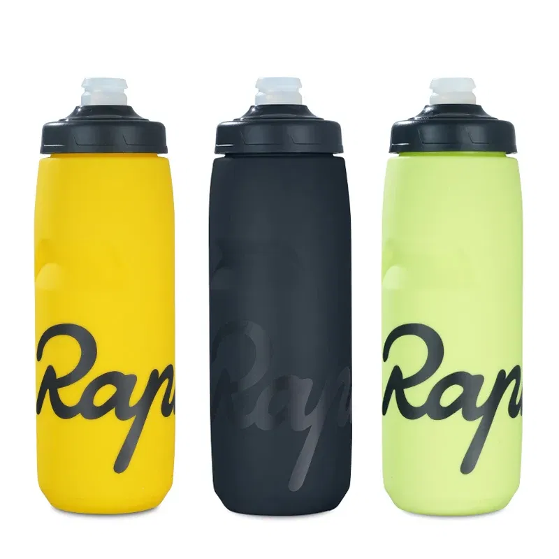Color: Brown - Rapha Cycling Water Bottle 620/750ml Ultra light Leak-proof squeezable Taste-free Camping Hiking Sports Bicycle Kettle