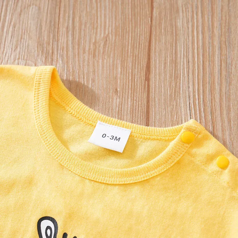 Kid Size: 6M - Summer Boys' Cute Cartoon Zebra All Cotton Comfortable Casual Round Neck Short Sleeve Baby Bodysuit