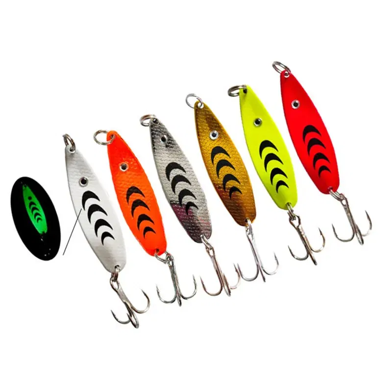Color: PURPLE - 1PCS Fishing Lures 7g Spoon spinner bait Wobblers Jig Lures pesca isca artificial VIB Sequins Hard Baits for Carp Fishing Tackle