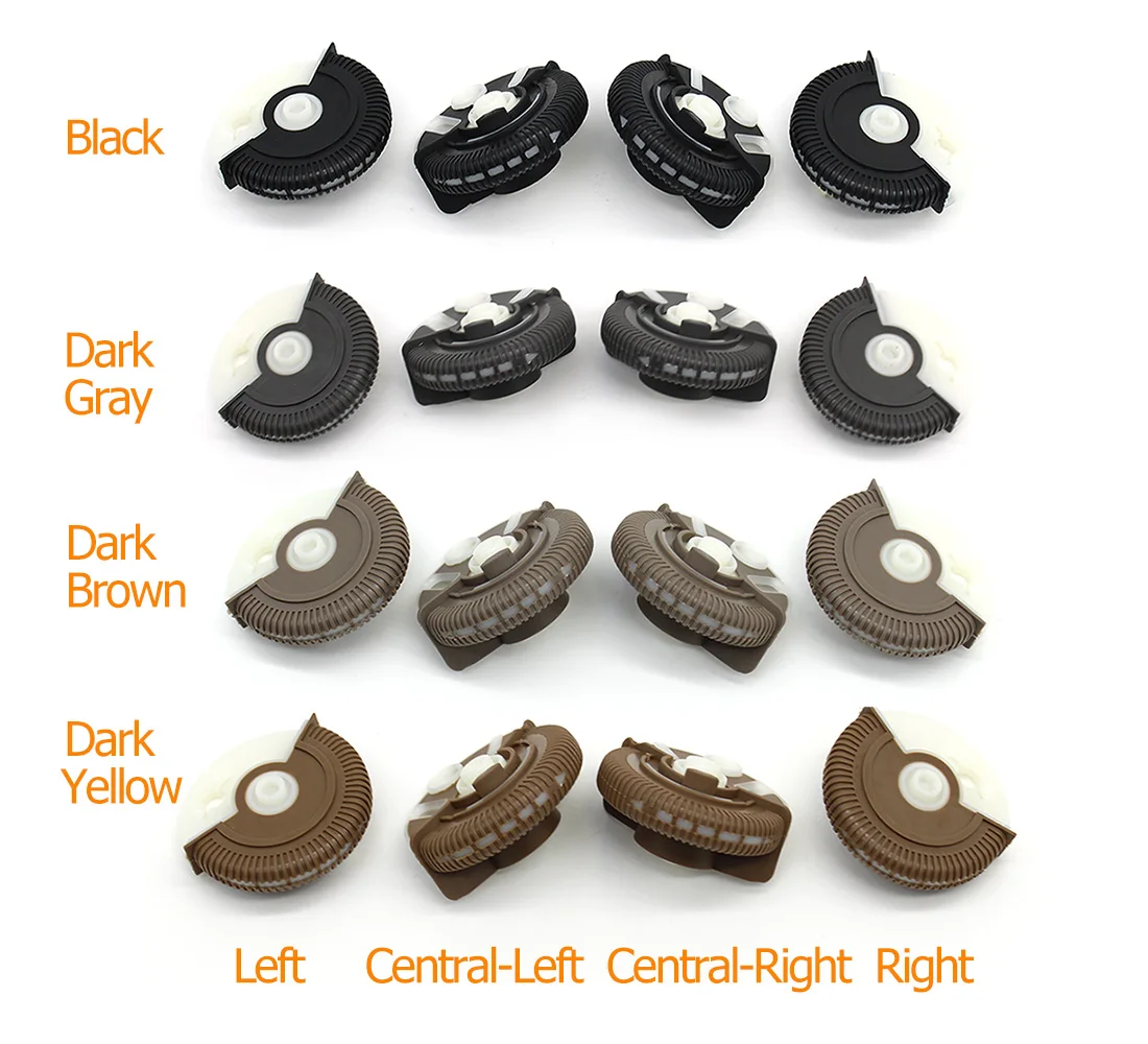 Color Name: Black - Front Air Conditioner Control Roller Ac Vent Base Rolling Wheel For Mercedes Benz E Class W211 2003-2008 E200 E230 E260 E280