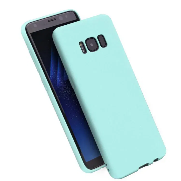Color: Red, Material: Plastic - Case For Samsung Galaxy S8 S9 S10 S20 Ultra A6 A7 A8 A9 2018 S20 Plus A10 A20 A30 A50 A70 Matte Silicone Soft TPU Cover case