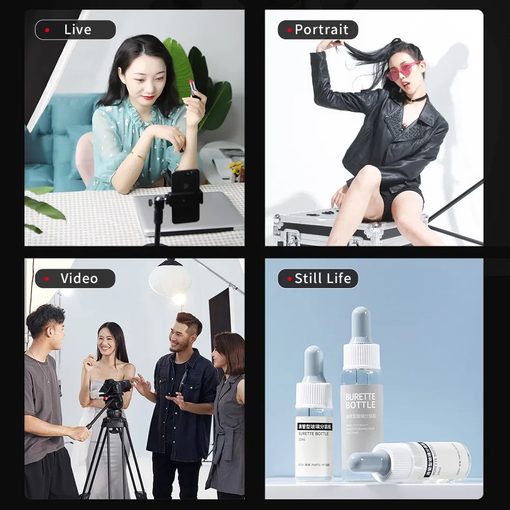 Color: BROWN, Ships From: CHINA - 100W Photography LED Video Light  Daylight-Balanced Sun Lamp for Portrait Flash Studio Accessories Youtube Live
