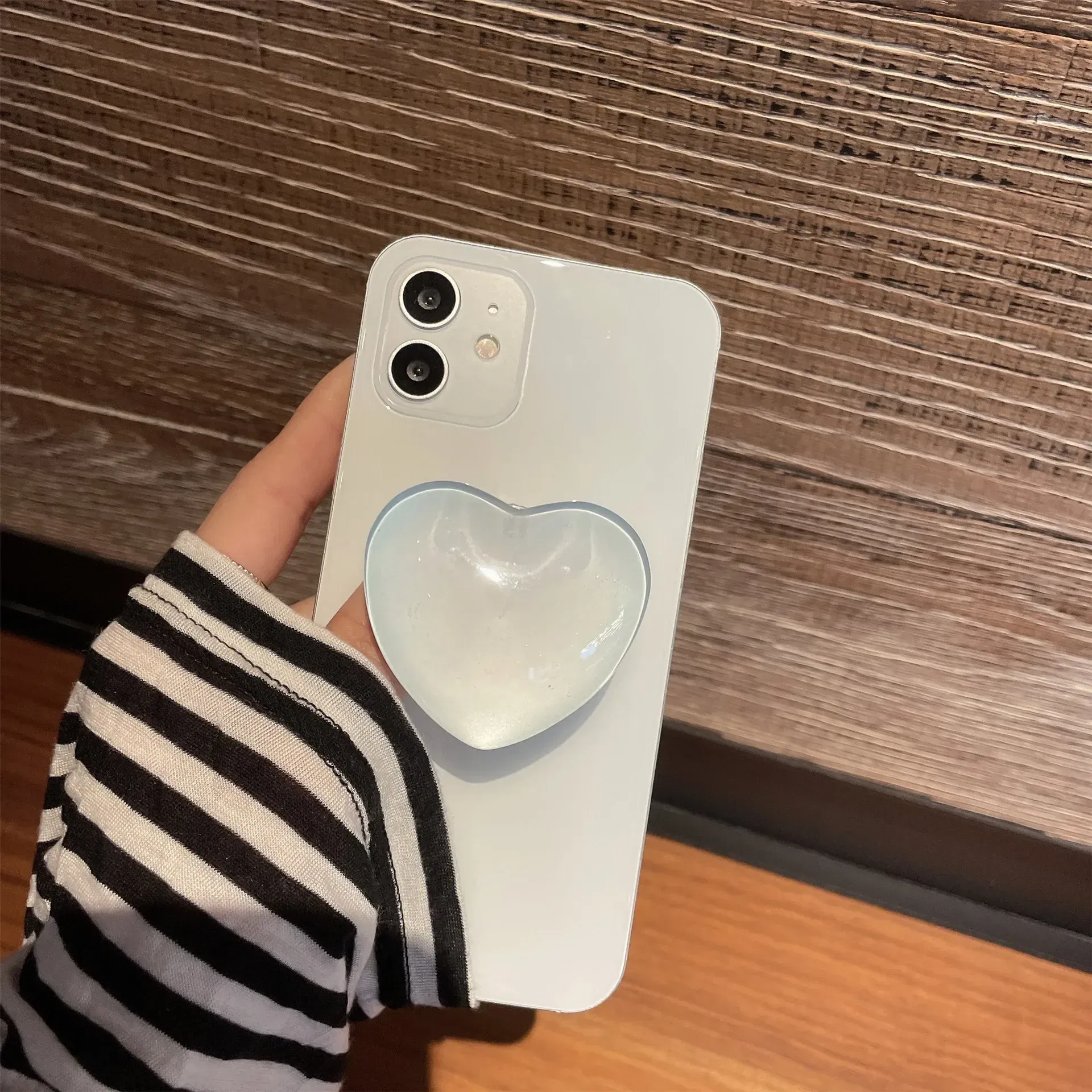 Color: Other - Phone Holder Popular Socket Griptok Finger Grip Bracket Stand Love Heart Ins Style Cute Poping Pink White Cellphone Accessory