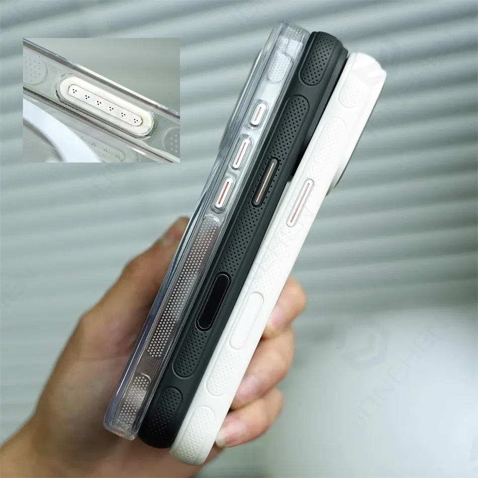 Color: black, Material: Cotton - 360?° Rotation Ring Stand Magnetic Case For iPhone 13 14 15 16 17 Pro Max 16E Matte Military Shockproof Armor Cover For Magsafe