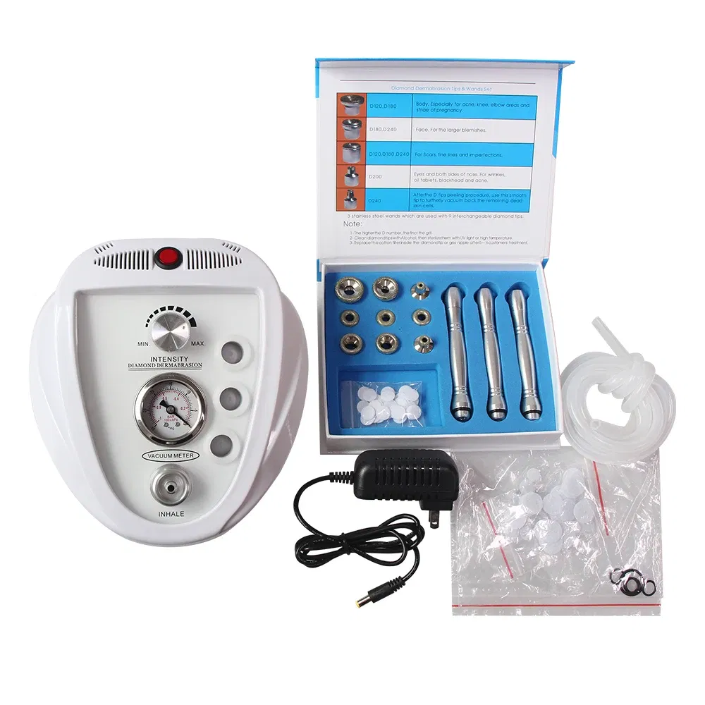 Color: Gold, Ships From: CN, Power Source: us - Microdermabrasion Facial Diamond Dermabrasion Machine Portable Blackhead Acne Pore Cleaning Beauty Device Rejuvenation Peeling