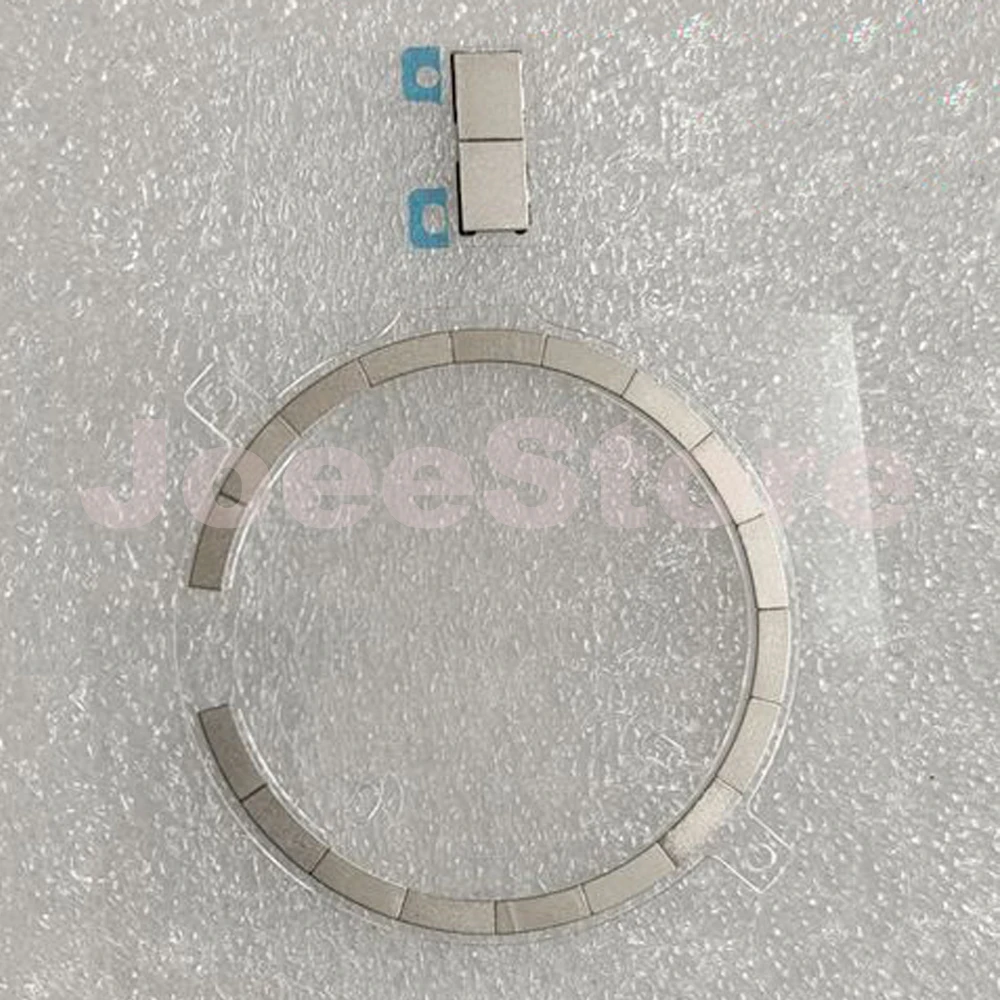 Color: WHITE, Ships From: CHINA - 2pcs Magsafe Magnetic Metal Ring For iPhone 15 12 13 14 Pro Max Mini Plus Back Housing Glass Wireless Charging Magnet Repair