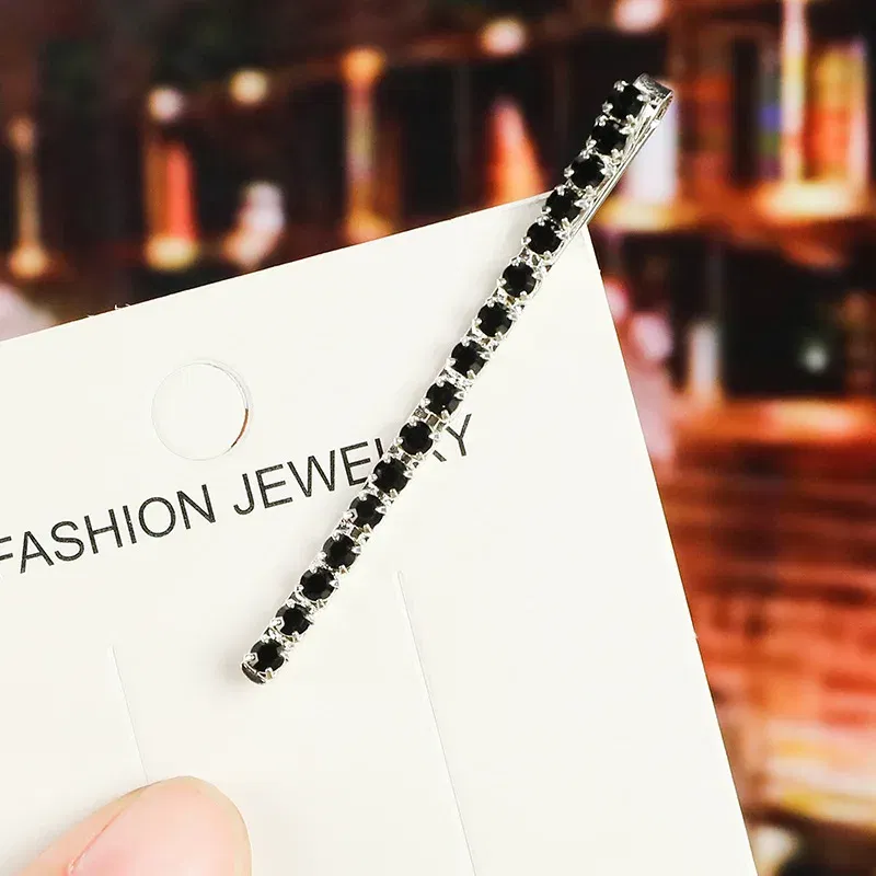 Color: Rose Red, Ships From: CHINA - 2020 New Elegant Rhinestone Hairpins Women Girls Hair Clips Pin Accessories Hair Ornaments Hairclip Hairgrip Barrettes Headdress