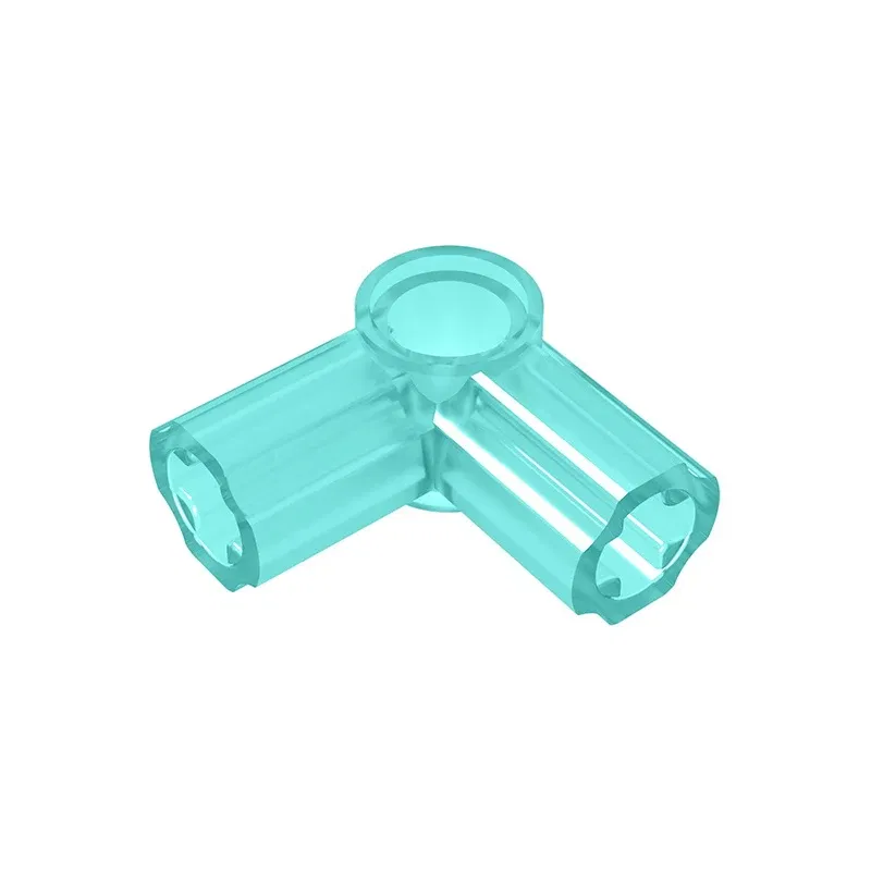 Color: DARK GRAY - Gobricks GDS-921 Technical, Axle and Pin Connector Angled #6 - 90 degrees compatible with lego 32014 pieces of children's DIY