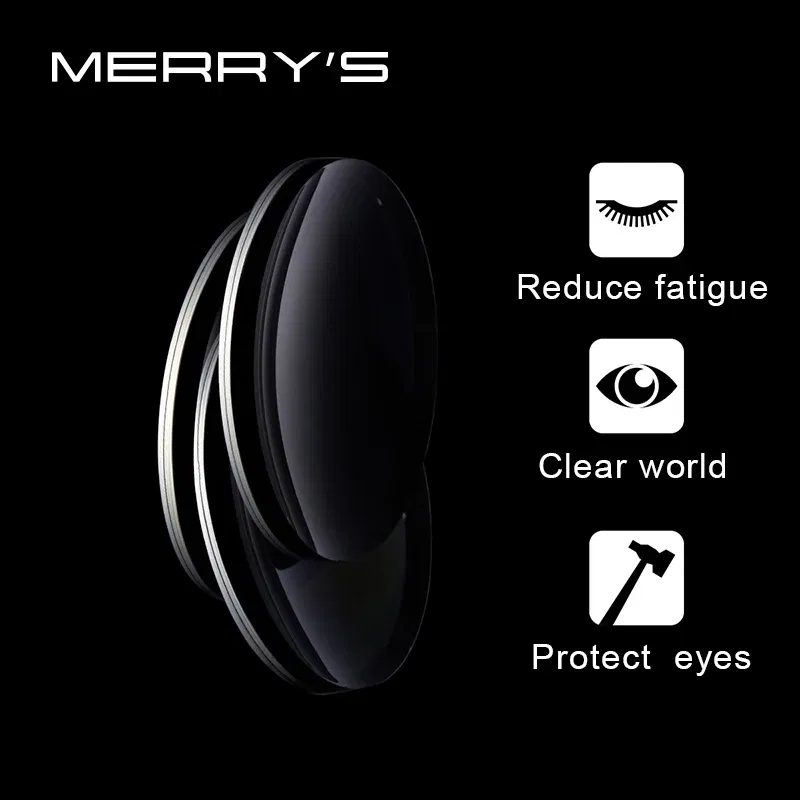 Lenses Color: green, Lens Index: 1.67 - MERRYS Photochromic Series 1.56 1.61 1.67 Prescription CR-39 Resin Aspheric Glasses Lenses Myopia Sunglasses Lens
