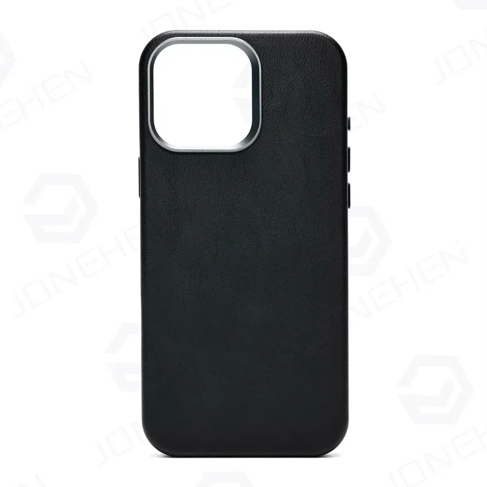 Color: SKY BLUE, Material: POLYESTER - High-end Retro Oil Wax Pattern Magnetic For Magsafe Leather Case For iPhone Air 15 14 Plus 13 16 17 Pro Max Camera Button Cover